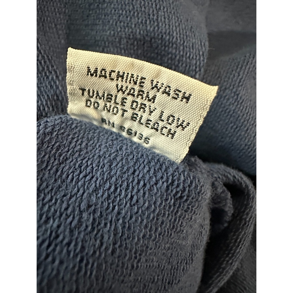 Bryn Walker Blue Bamboo Organic Cotton V-Neck Boxy Tunic Top Small Oversized - Picture 10 of 13